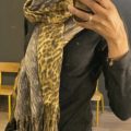 étole léopard vêtements accessoires de mode carcassonne toulouse montpellier_Nell Boutique