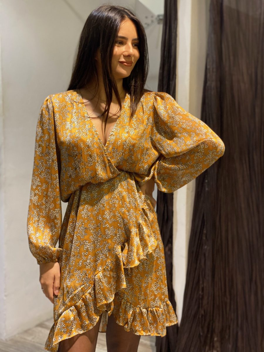 robe ocre jaune moutarde carcassonne toulouse montpellier_nell boutique